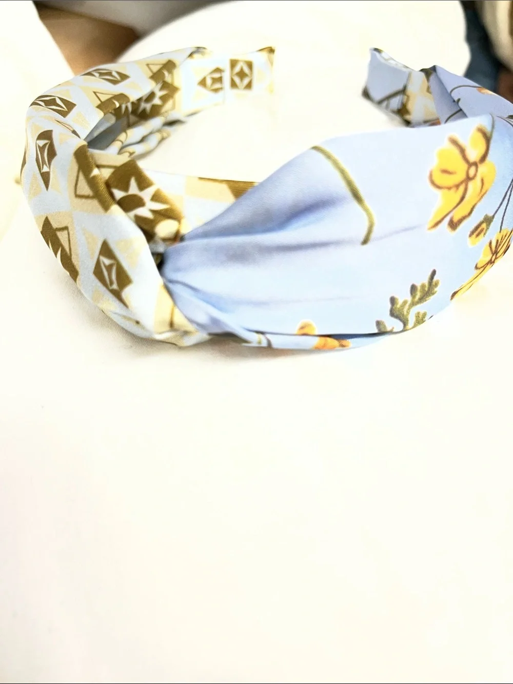 Anthropologie Floral Twist Headband New